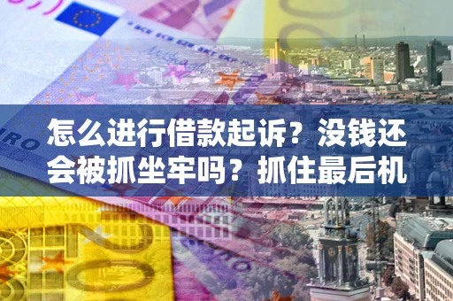 北京怎么进行借款起诉？没钱还会被抓坐牢吗？抓住最后机会！