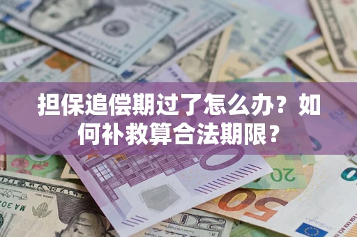 北京担保追偿期过了怎么办？如何补救算合法期限？