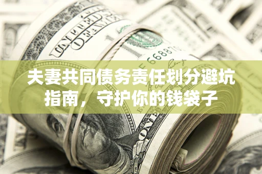 北京夫妻共同债务责任划分避坑指南，守护你的钱袋子