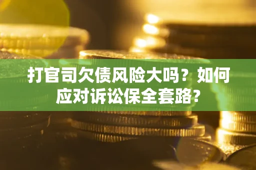 北京打官司欠债风险大吗？如何应对诉讼保全套路？