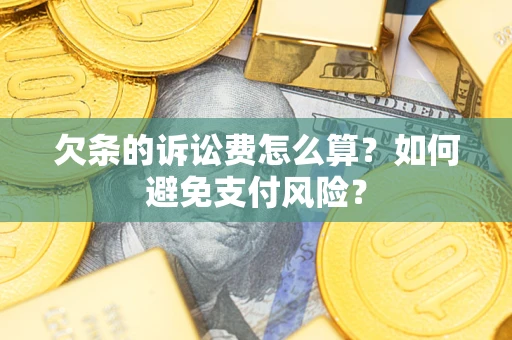 北京欠条的诉讼费怎么算？如何避免支付风险？