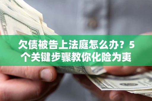 北京欠债被告上法庭怎么办？5个关键步骤教你化险为夷