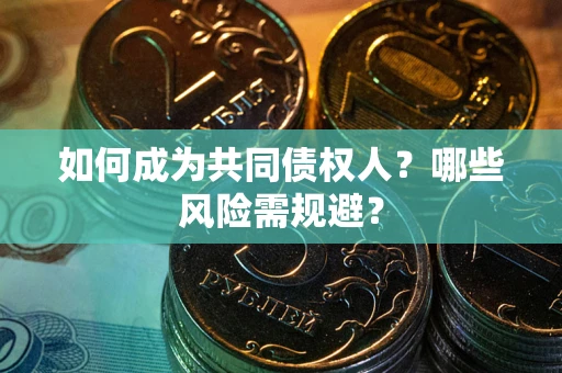 北京如何成为共同债权人？哪些风险需规避？